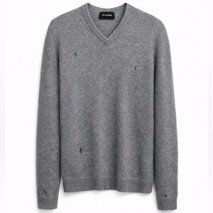 The Kooples Distressed Merino Wool Sweater